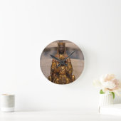 モンセラート黒いマドンナスペインのマドンナ ラウンド壁時計 (ホーム)