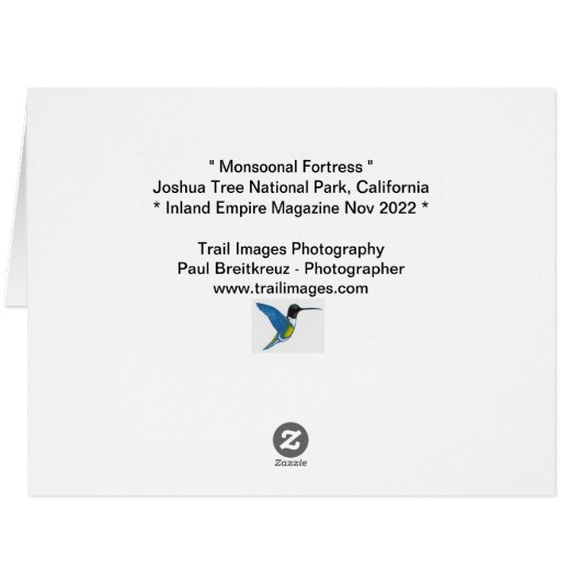 「モンソノナル要塞」 (裏面横)