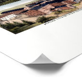 モンソンMAパノラママップ – 1879 ポスター (角)