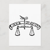 モンタイニーのモットー・ケ・サイス・ジェ？何を知ってる？ ポストカード (正面)