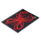 モンタウックサルベージ紅海モンスターノート ノートブック (左側)