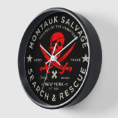 モンタウック・サルベージ海賊時計 壁時計 (傾斜)