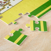 モンタカラフルナの地図11x14 ジグソーパズル (側面)