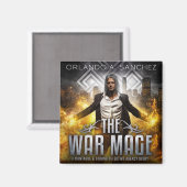モンタギュー&ストロングのケースファイル – The War Mage マグネット (正面/裏面)