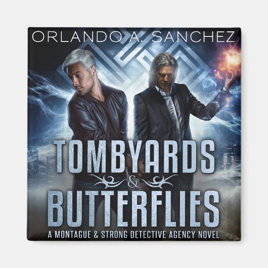 モンタギュー&ストロングケース1 – トンボ&蝶 マグネット (正面)