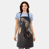 モンタギュー&ストロング – 桃 – エプロン#2 エプロン (着用した状態)