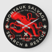 モンタックサルベージ株式会社タコ大壁時計 ラージ壁時計 (正面)