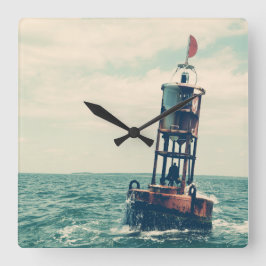 モンタックサルベージ株式会社ブイ壁時計 スクエア壁時計