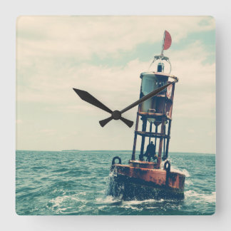 モンタックサルベージ株式会社ブイ壁時計 スクエア壁時計