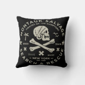 モンタックサルベージ株式会社ロゴピロー16x16 クッション (裏面)