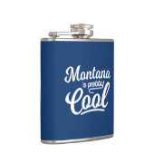モンタナかわいらしカッコいい フラスク (右)