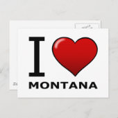 モンタナが大好き ポストカード (正面/裏面)