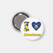 モンタナが大好き マグネット (正面/裏面)