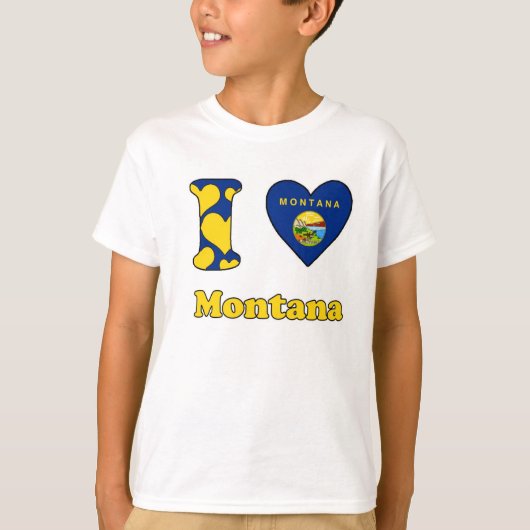 モンタナが大好き Tシャツ (正面)