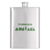 モンタナにいたい フラスク (正面)