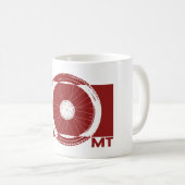 モンタナに乗る コーヒーマグカップ (正面右)