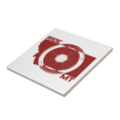 モンタナに乗る タイル (側面)