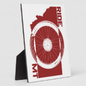 モンタナに乗る フォトプラーク (側面)