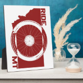 モンタナに乗る フォトプラーク (側面)