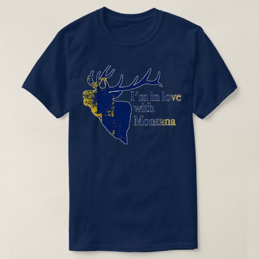 モンタナに恋して1 Tシャツ (デザイン正面)