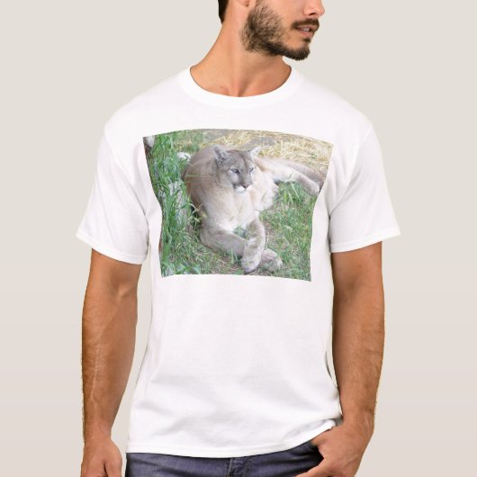 モンタナのオオヤマネコ Tシャツ (正面)