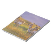 モンタナのプロングーンアンテロープ ノートパッド (回転)