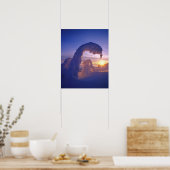 モンタナのホワイトフィッシュレンジの雪の亡霊 ポスター (キッチン)