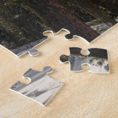 モンタナの冬のマディソン山脈 ジグソーパズル (側面)