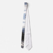 モンタナの冬のマディソン山脈 ネクタイ (裏面)