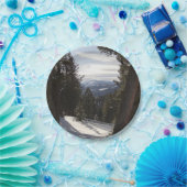 モンタナの冬のマディソン山脈 ペーパープレート (パーティー)