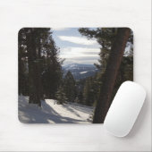 モンタナの冬のマディソン山脈 マウスパッド (マウス)