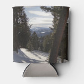 モンタナの冬のマディソン山脈 缶クーラー (正面)