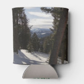 モンタナの冬のマディソン山脈 缶クーラー (裏面)