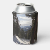 モンタナの冬のマディソン山脈 缶クーラー (缶裏面)