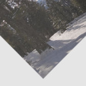 モンタナの冬のマディソン山脈 薄葉紙 (詳細)