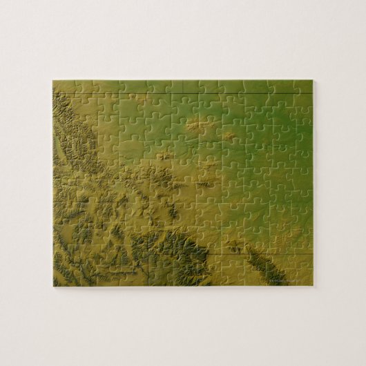 モンタナの地図 ジグソーパズル (横)