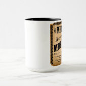 モンタナの密造酒のコーヒー茶マグ マグカップ (中央)