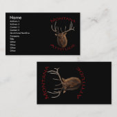 モンタナの態度 名刺 (正面/裏面)