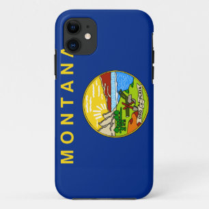 モンタナの旗のiPhone 5の場合 iPhone 11 ケース
