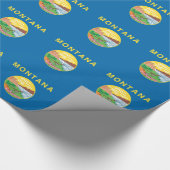 モンタナの旗 ラッピングペーパー (角)