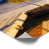 モンタナの氷河の国立公園、マクドナルド湖 ポスター (角)