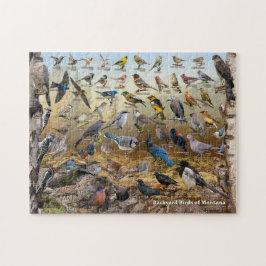 モンタナの裏庭の鳥 ジグソーパズル