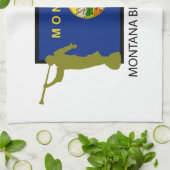 モンタナの計算代表団LDS CTR キッチンタオル (折り畳み)