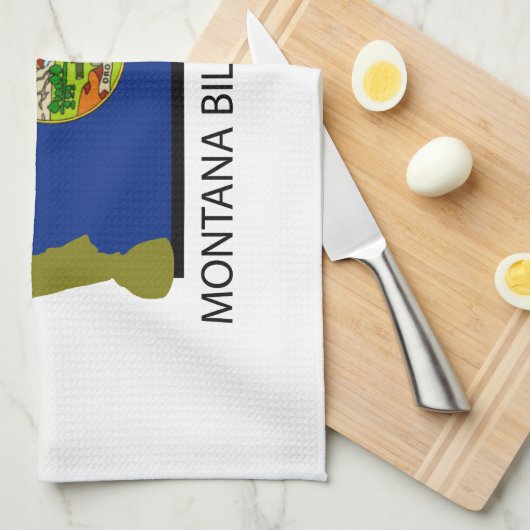 モンタナの計算代表団LDS CTR キッチンタオル (四つ折り)