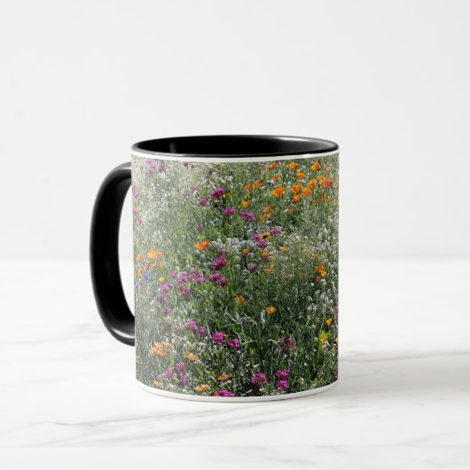 モンタナの野生の花のコンボのマグ11oz マグカップ (正面左)