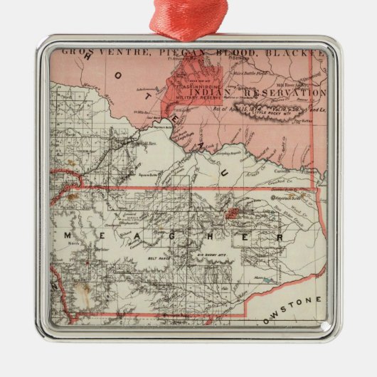 モンタナの領域 メタルオーナメント (正面)