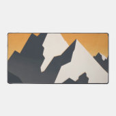 モンタナへの旅行を促進するヴィンテージのポスター。 デスクマット (正面)