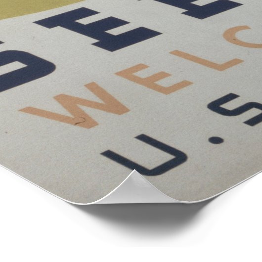 モンタナへの旅行を促進するヴィンテージ旅行ポスター ポスター (角)