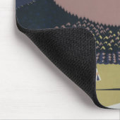 モンタナへの旅行を促進するヴィンテージ旅行ポスター マウスパッド (コーナー)