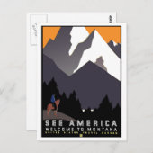 モンタナへようこそ ポストカード (正面/裏面)